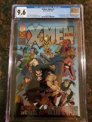 X-Men Alpha #1 9.6 CGC Graded White Pages 4250902010 • $55