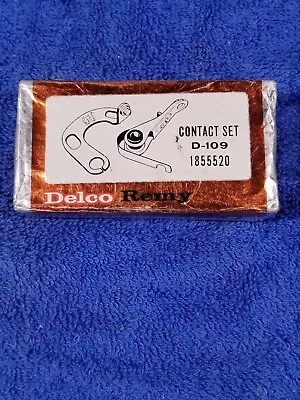  Vintage Sealed In The Box Delco Remy Ignition Contact Set D109 1855529 1930's • $30