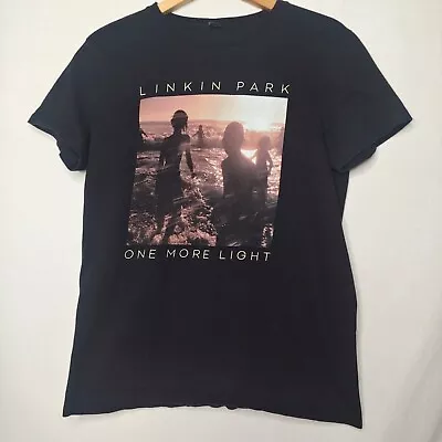 Linkin Park One More Light Womens Small T Shirt Black Bay Island Band Music Emo • £12.27