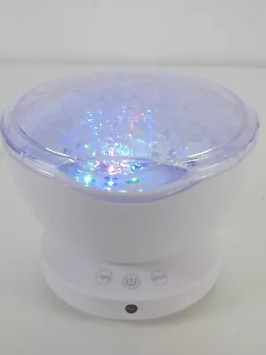 £12.99 • Buy Ocean Wave Projector Aurora Night Light Lamp Children's Bedside Speaker Music