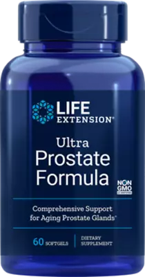 MEGA SALE! Life Extension Ultra Prostate Formula 60 Gels SHIPS DIRECTLY FROM LE • $29.25