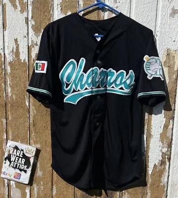 Charros De Jalisco Mexican Pacific League Home Jersey Silveira S Baseball 7726 • $31.15