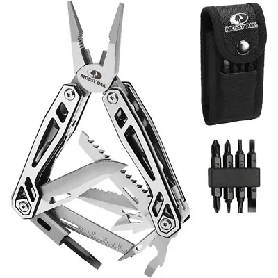15 In 1/21-in-1 Multitool Stainless Steel Multi Tool Pocket Knife Plier Tool NEW • $22.99