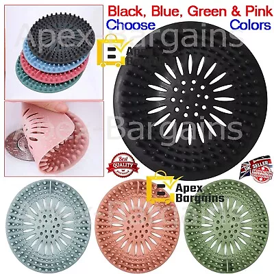 £2.45 • Buy Drain Trap Bath Hair Catcher Sink Stopper Strainer Shower Floor Plug Hole Waste