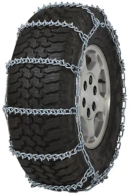 $118.90 • Buy Quality Chain 2814 V-Bar Non-Cam 5.5mm Link Tire Chains Snow Traction SUV Truck 