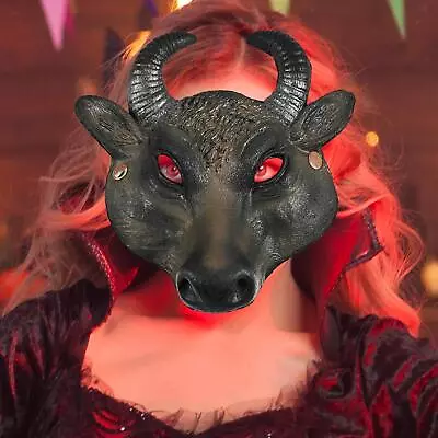 Bull Cosplay Mask Buffalo Mask Holloween Scary Mask For Masquerade Carnivals • $22.72