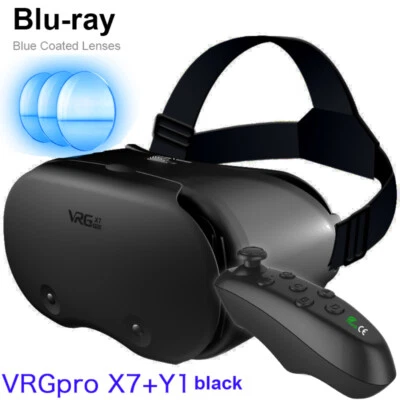$12.99 • Buy Virtual Reality VR Headset 3D Glasses Goggles With Remote For IPhone Android