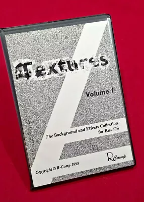 Textures Vol 1 The Background And Effects Collection For Acorn RISC OS R-Comp • $17.48