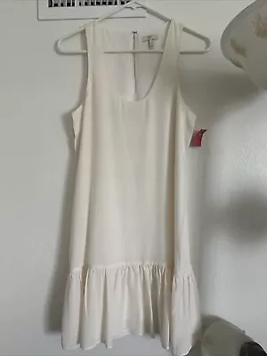 Joie Dress Xs Off White Cream Silk Or Feels Like Silk • $32.99
