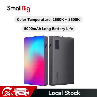 SmallRig RM120 5000mAh Camera Light Panel RGB Video Light Professional LED 3808 • $47.20