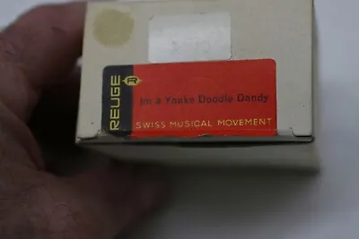 Reuge 18 Note New Music Box Movement Swiss IM A YANKE DOODLE DANDY B1 • $19.99