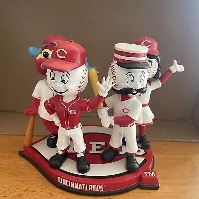 Mr. Red / Redlegs / Rosie Red / Gapper CINCINNATI REDS Mascot Bobblehead • $400