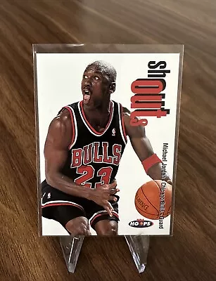 1998 Hoops Shout Outs Michael Jordan #13SO Chicago Bulls • $4.99