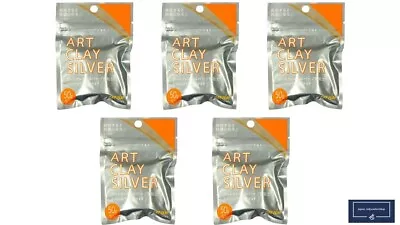 Art Clay 5 Set Silver 50g Precious Metal For Original Handmade Accessories • $421.70