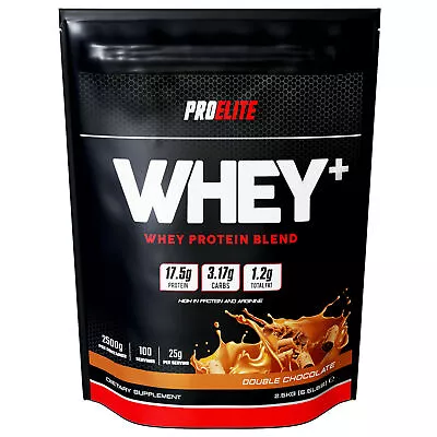 £35.99 • Buy ProElite Pure Whey Protein 2.5Kg Whey Concentrate Milk Pro Mix Blend 100Servings