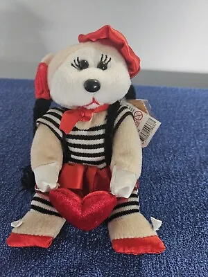 Beanie Kids - Martine The Valentine's Day Mime Bear • $1