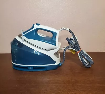 Rowenta Compact Steam Station 1800 Watt Iron DG7530 Blue/Green - TESTED WORKING! • $199.95