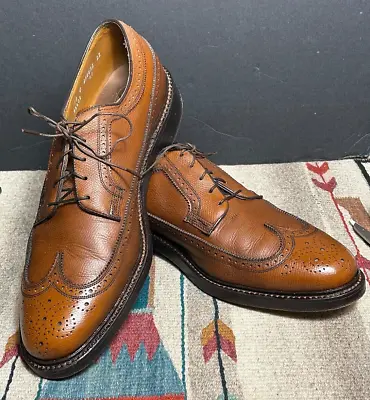 Florsheim Imperial Gun Boat Pebble Leather 5 Nail V Cleat 93602 Sz. 12c Mint! • $139.50