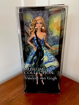 2010 Rare NIB The Museum Collection Barbie Doll Vincent Van Gogh Pink Label • $249