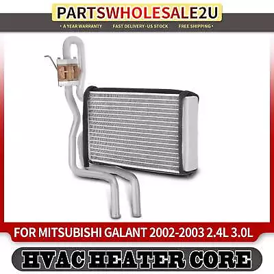 Brand New HVAC Heater Core For Mitsubishi Galant 2002-2003 L4 2.4L 3.0L Aluminum • $41.99