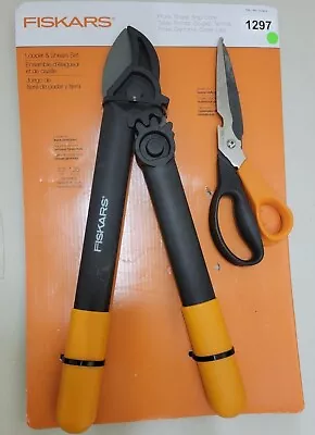 Fiskars 2 Piece Lopper & Shears Set M7E • £23.74