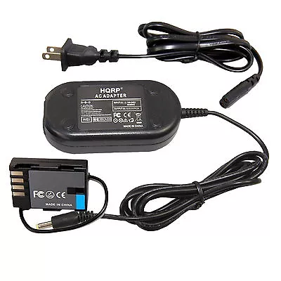 AC Power Adapter For Panasonic DMW-BLF19PP DMW-DCC12 DMW-AC8PP Lumix Series • $27.68