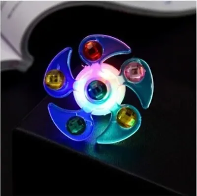 1pc Flashing Gyro Watch Led Light Up Watches Fidget Spinner Bracelet Toy • £3.50