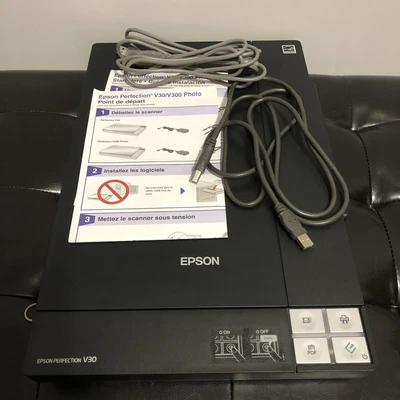 $49.99 • Buy Epson Perfection V30 Flatbed USB Scanner REALLY GOOD CONDITION