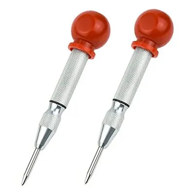 2 Pack 5 Inch Automatic Center Punch Spring Loaded Center Hole Punch For Metal • $13.68