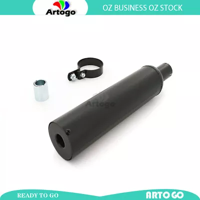 Black Steel Exhaust Muffler 2 Stroke For Bultaco Metralla 250cc 1968-1975 1976 • $159.99