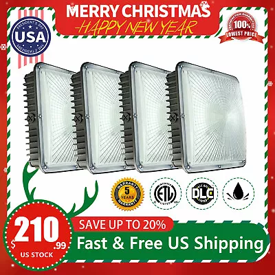 70W LED Canopy Light [400W HID/HPS Replacement] Gas Station Canopy 8400 Lumens • $174