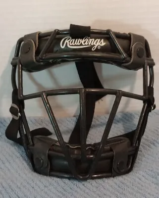 VTG Rawlings Catchers Mask W/Pads Softball Baseball SB Taiwan Umpire Visibility  • $19.99