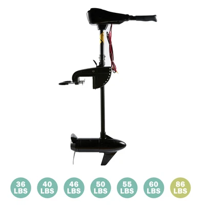 $199.99 • Buy 46/50/55/60/86lbs Thrust Electric Trolling Motor Trolling Boat Motors For Kayak