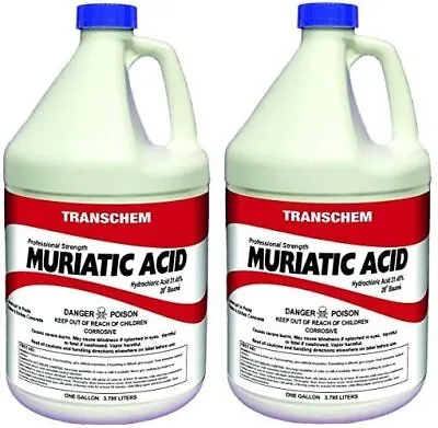 Sunbelt Chemicals 1 Gallon Muriatic Acid (Pack Of 2) • $47.99