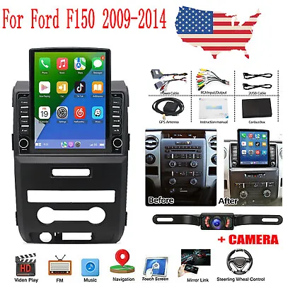For Ford F150 2009-2014 Android 12 GPS Navi 9.7  Car Stereo Radio Apple Carplay • $189.99