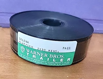 35mm Movie Trailer SELENA 1997 Trailer Flat / SRD 2:30 Mins. NEW • $14.50