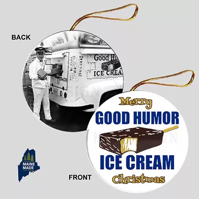 GOOD HUMOR Christmas Ornament - Collectible Ice Cream Truck Vintage Retro • $6.99