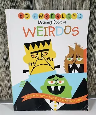 Ed Emberley's Drawing Book Of Weirdos Paperback Vintage • $7.83