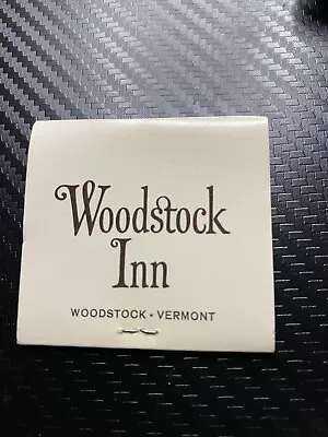 Woodstock Inn Woodstock Vermont FS 30S Empty Match Cover Matchbook Book • $2.99