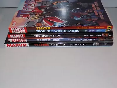 Marvel Mighty Thor Lot Of 5 Deluxe Hardcover Tpb New/ Unread • $35