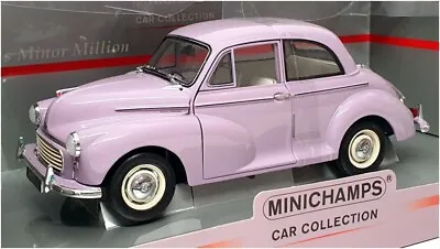 £149.99 • Buy Minichamps 1/18 Scale 150 137001 - Morris Minor Million Edition - Lilac