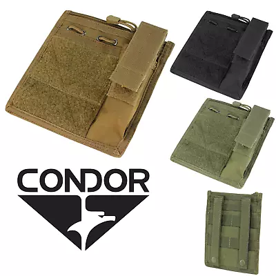 Condor MA30 Tactical Molle Admin Pouch Hook & Loop W/ Flashlight Panel Holder  • $16.95