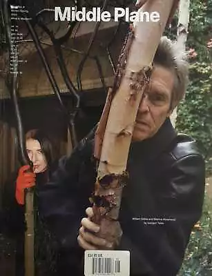 Middle Plane Magazine Winter Spring 2024 Willem Dafoe And Marina Abramovic • $46.80