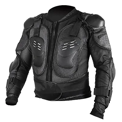 Motocross BMX Kids Youth Body Armour Dirt Bike Quad Motorcycle Gear Chest Jacket • $55.46