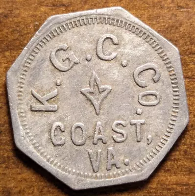 Coast Virginia VA King George Canning Co. 1 Bucket Pickers Check Trade Token • $13.99