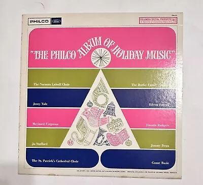 Philco Album Holiday Music - Vintage Christmas LP - Vinyl YRecords • $10.38