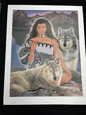 Maija Call Of The Wild Signed Numbered Print With Coa Native American • $50