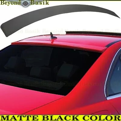 2008-11 12 2013 2014 Mercedes W204 C Class 4dr LZ Style Roof Spoiler MATTE BLACK • $550.43