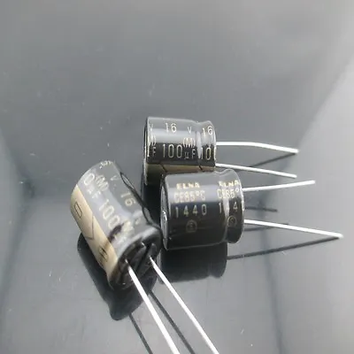 30pcs ELNA Cerafine ROA 100mfd 16V 100UF 10x12.5mm Electrolytic Capacitor • $45.99