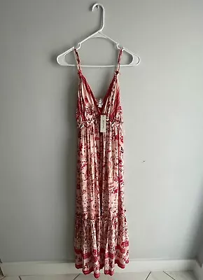 Franchesca's Floral Pink Dress Women Size S • $15